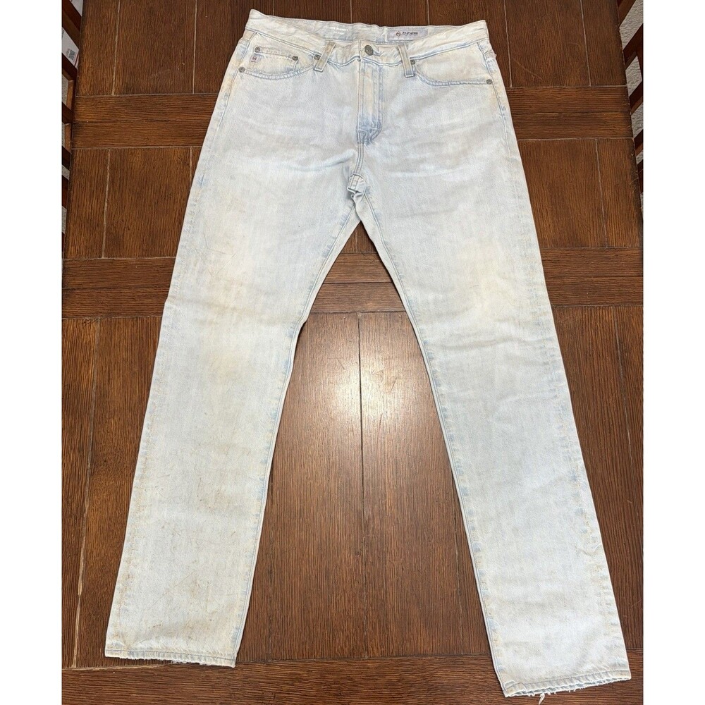 AG Adriano Goldschmied Dirty Wash Jeans Mens 32x33 Everett Slim Straight NWOT